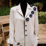 Blauw - rozet Blauw - rozet