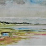 Vlie vanaf kroonpolders Vlie vanaf kroonpolders