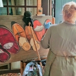 painting in my atelier painting in my atelier
