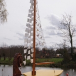bootje als herinneringsmonument bootje als herinneringsmonument