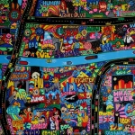 Nighttime Neon City Wasteland Nighttime Neon City Wasteland
