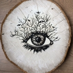 Eye am in the woods Eye am in the woods