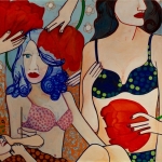 A story about lingerie, tennis courts and poppies A story about lingerie, tennis courts and poppies