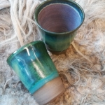 Bekers groen blauw Bekers groen blauw