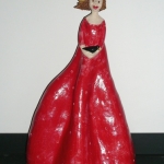 Lady in red Lady in red