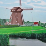 Molen met brug Molen met brug