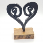 Hart (liefdes symbool) op sokkel Hart (liefdes symbool) op sokkel