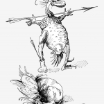 2 monsters naar een studie van Jeroen Bosch 2 monsters naar een studie van Jeroen Bosch