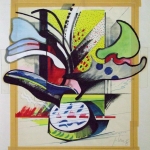 Studie voor abstract Studie voor abstract