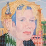 Portret van Louky Portret van Louky