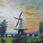 Zeeland: graanmolen Zeeland: graanmolen