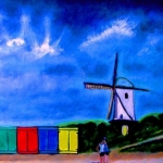 Zeeland: badhokjes Zeeland: badhokjes