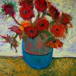 Bloemen in een gemberpot Bloemen in een gemberpot