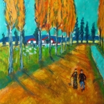 L'Allee de marcheurs L'Allee de marcheurs