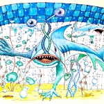 Ogenhaai Zentangle Ogenhaai Zentangle