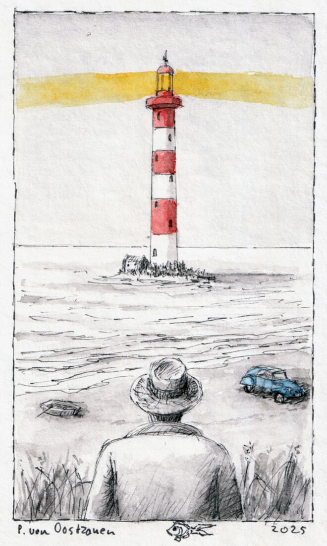 Mondriaan en de vuurtoren
