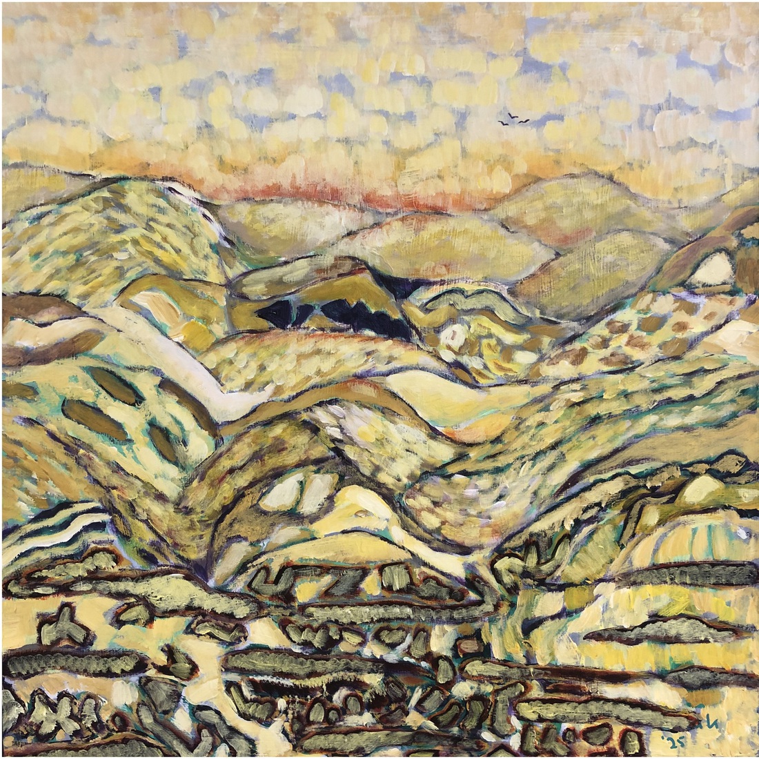 Yellow Landscape I