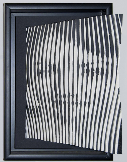Barcode sculptuur