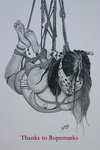 Aparte Erotische tekeningen. Bondage, Bdsm, Fetish