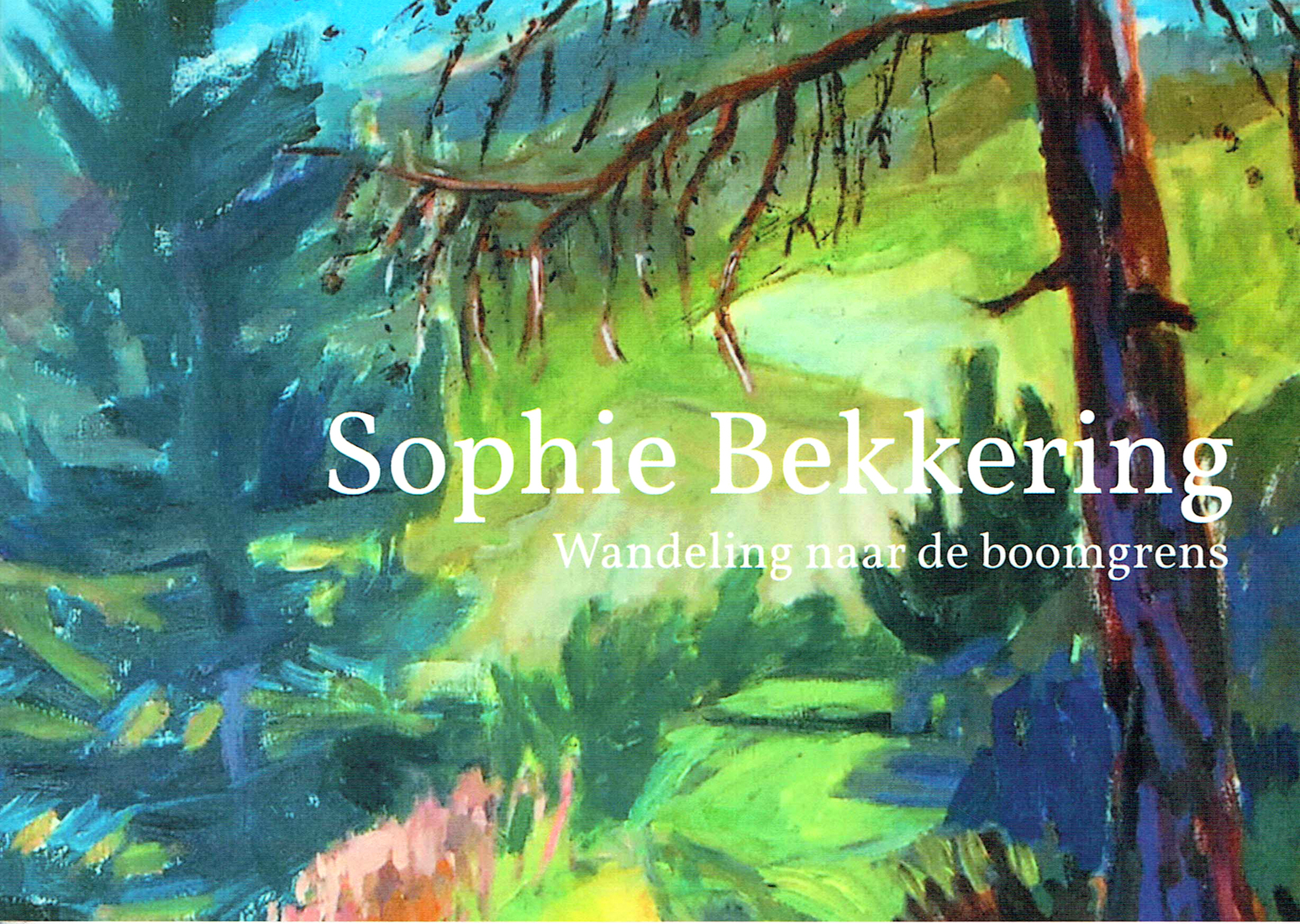 wandeling naar de boomgrens