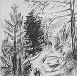 tekeningen, krijt en pastel