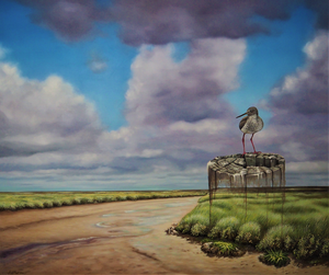 Landschappen. Wolkenluchten spelen een belangrijke rol daarin.