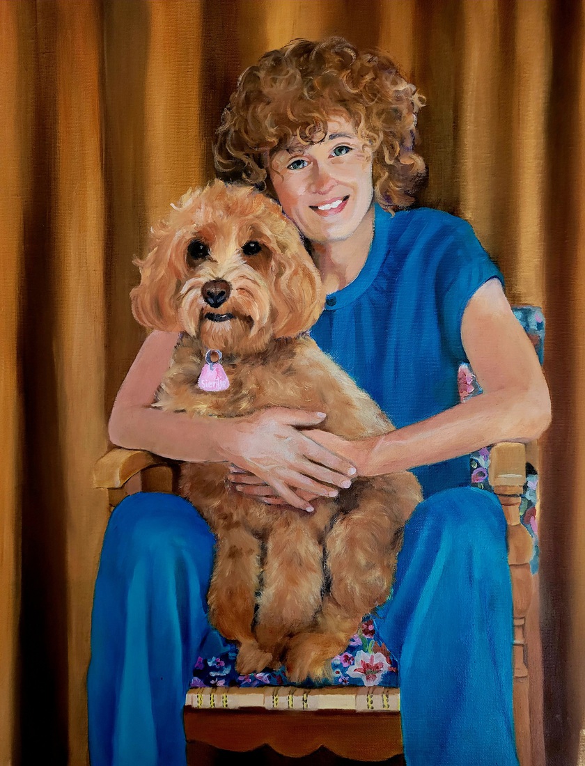 Portret Tineke en Sientje
