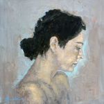 a small selection paintings of figures