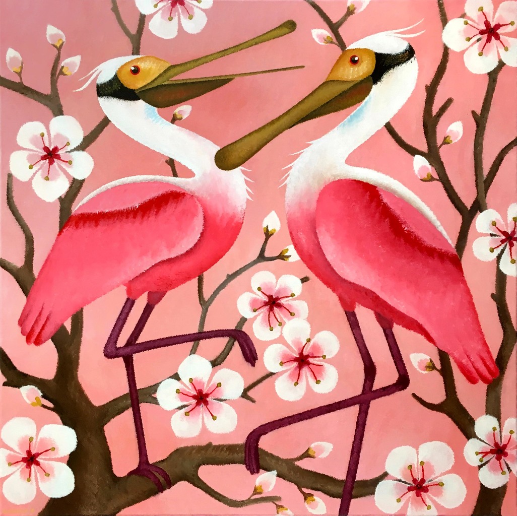 Pink cherry