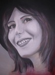gezichten geschilderd in acryl of olie
