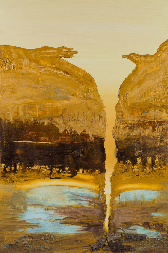Between earth and water