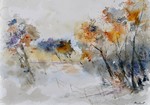 watercolors describing mostly natural landscapes