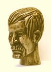 Houten sculpturen.