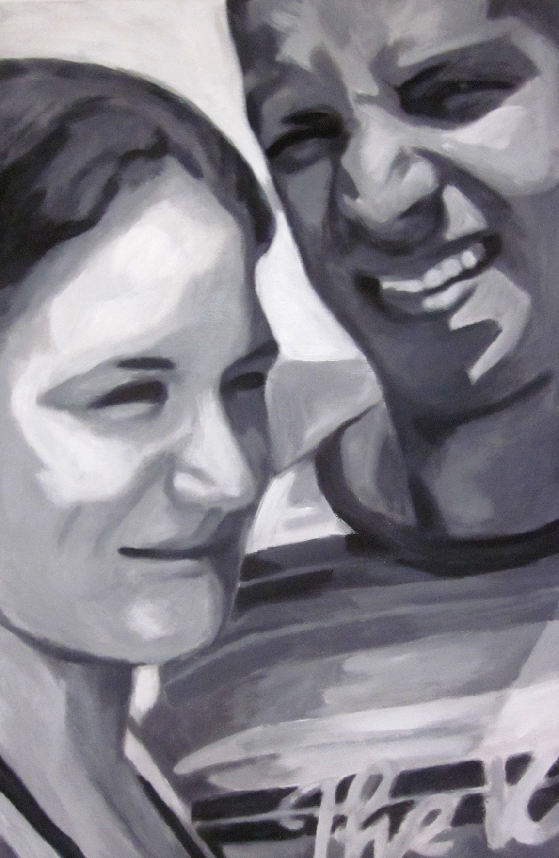 schilderij leentje en bryan