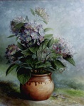 olieverfschilderijen met bloemen