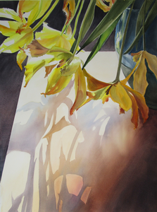 van bloemen word ik blij ! ( maat is incl. passe-partout)