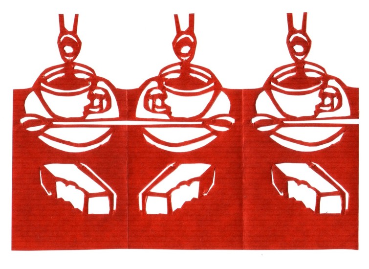 47 Koffie en koek