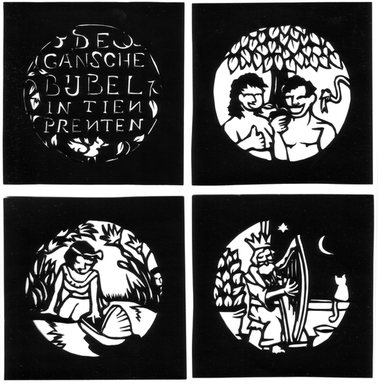 De Gansche Bijbel in Knipwerk