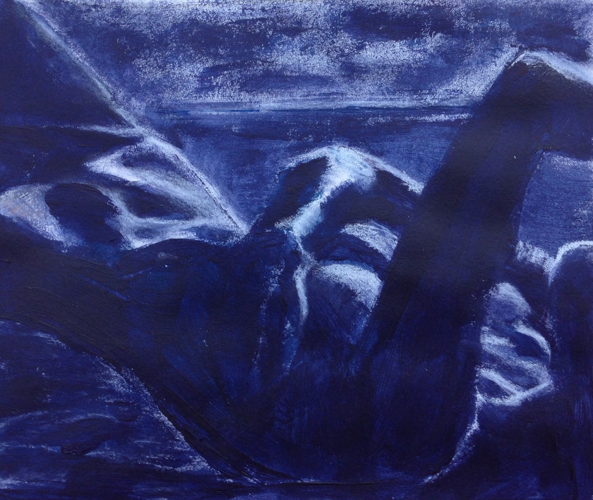 Landscape at night