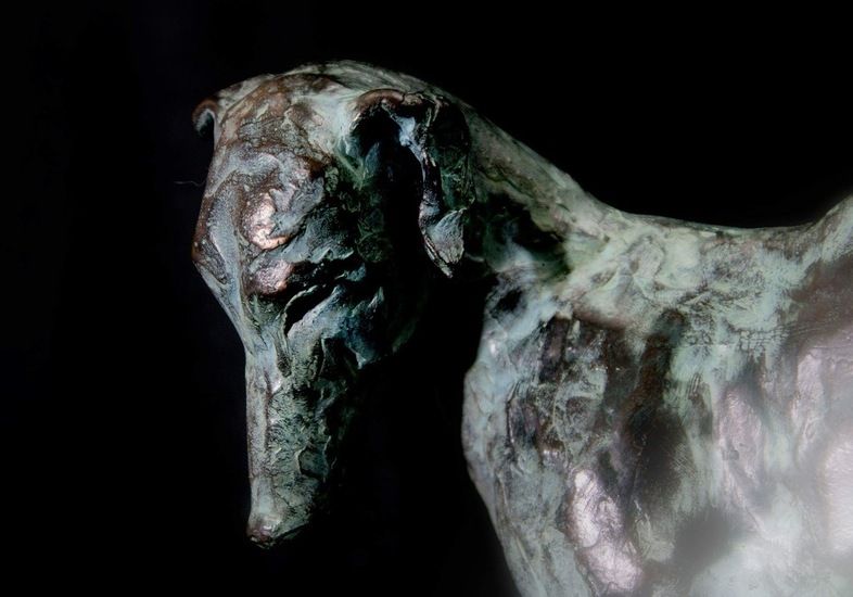 Wheeping whippet (detail)