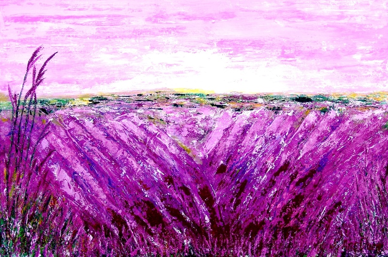 The smell of lavender