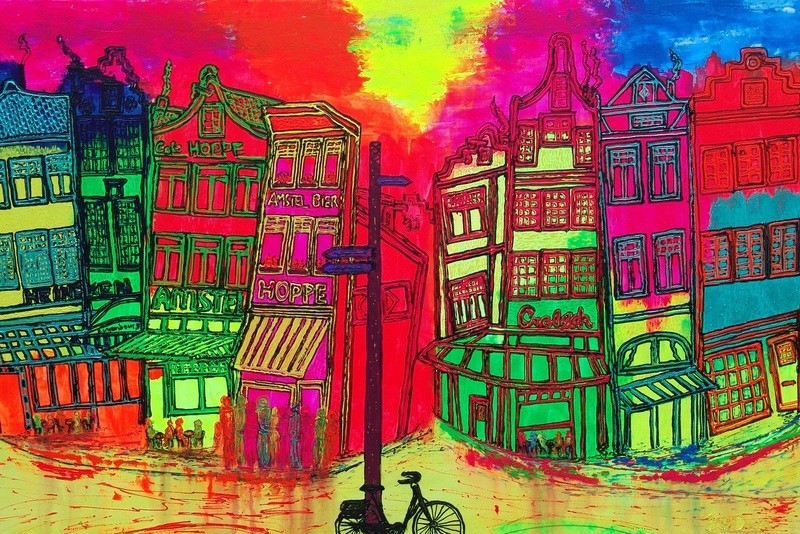 Amsterdam, café Hoppe