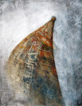 Acryl/mixed media op doek uit 2010
