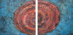 Acryl/mixed media op doek uit 2011