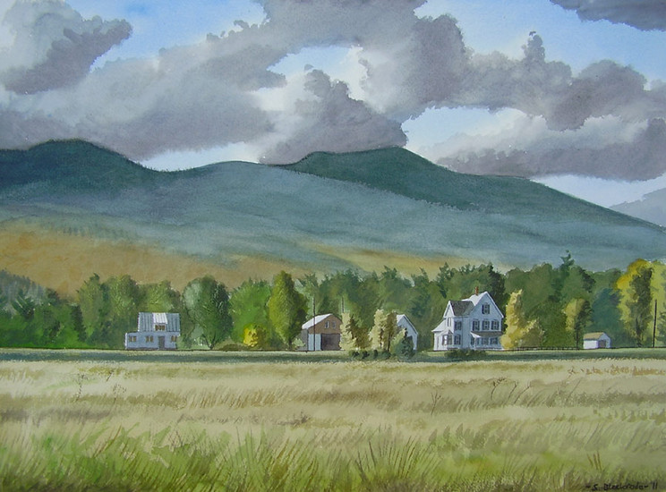 Landschap in New Hampshire