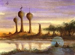 uitbeelding in aquarel en andere technieken