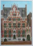 tekeningen van gebouwen,stadsgezichten als vrij werk of in opdracht
