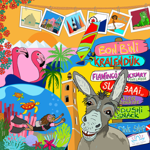 Happy colorful caribbean art.
Diverse kleurrijke schilderijen, geïnspireerd door het Zonnige Caribisch gebied, waar ik woon en werk, dierenkunst, kleur, popart, happy, vrolijke kunst