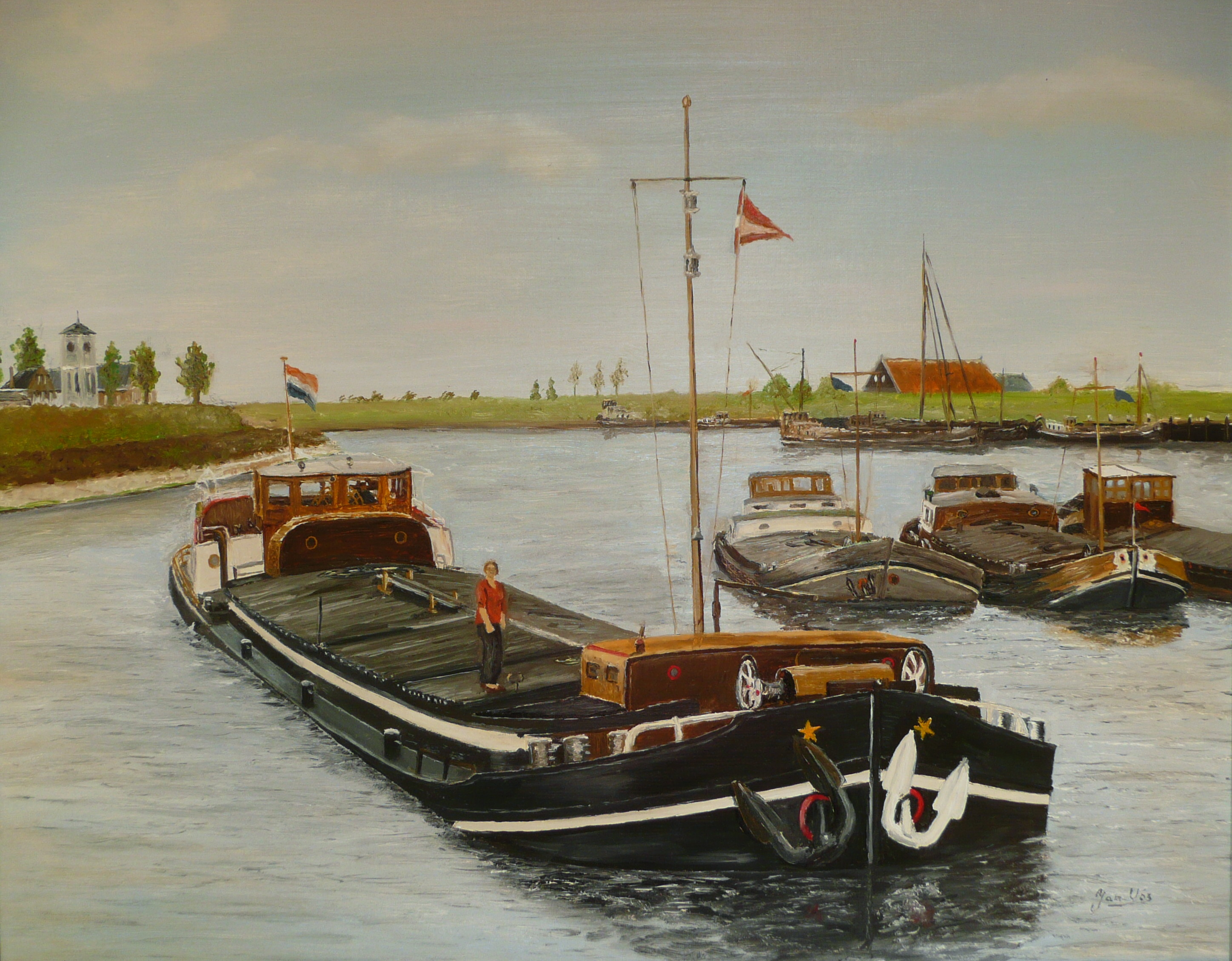 Het motorschip Joma