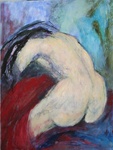 vrije werken op doek , acryl of olieverf,gemengde technieken.
